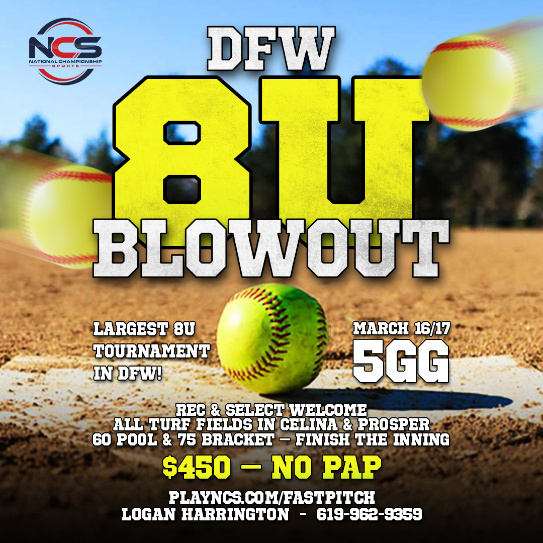 DFW 8U BLOWOUT Logo