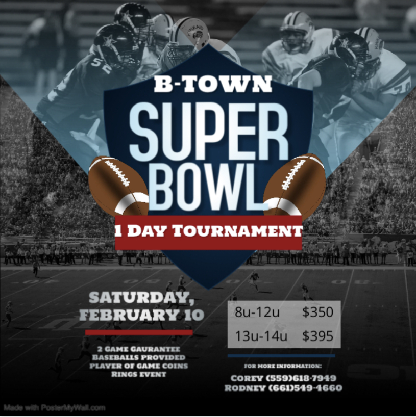 B-Town Super Bowl 1 Day Logo