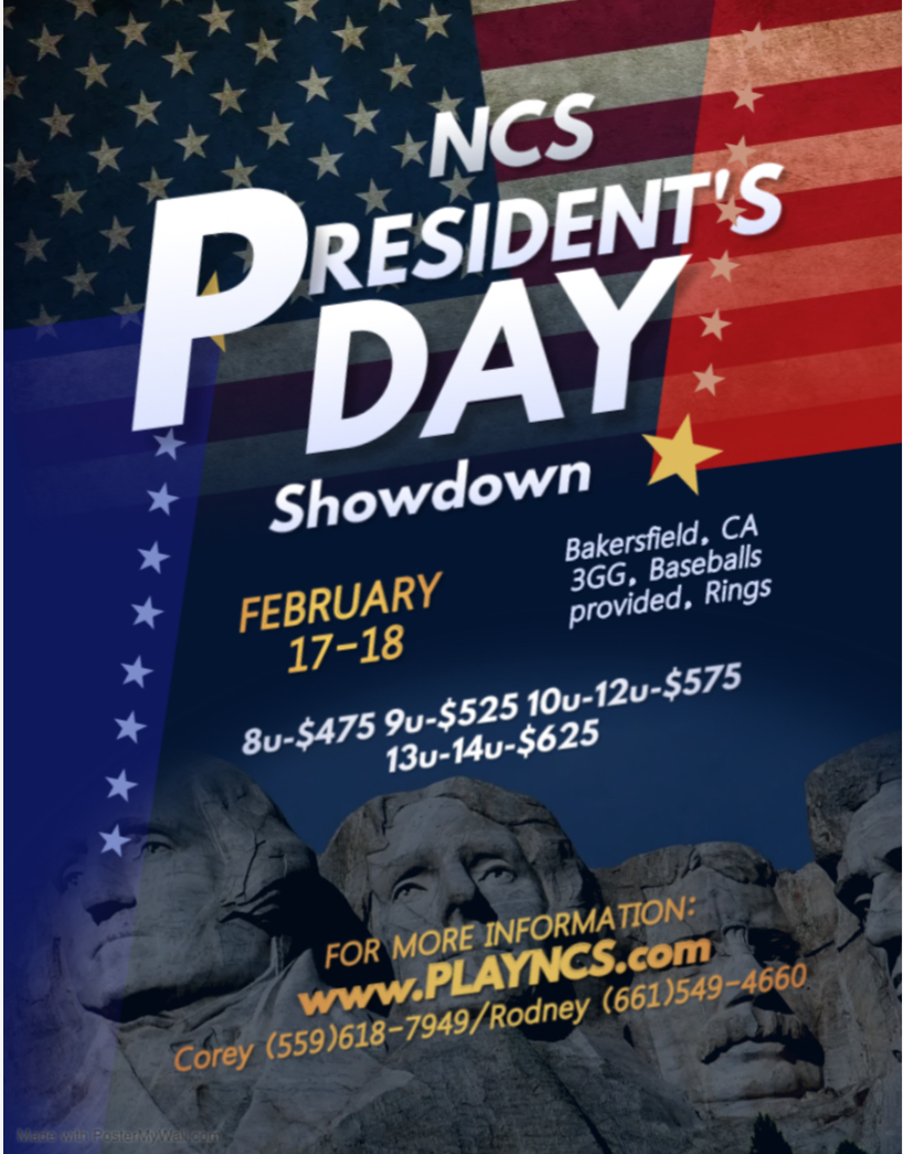 Bakersfield President's Day Showdown Logo