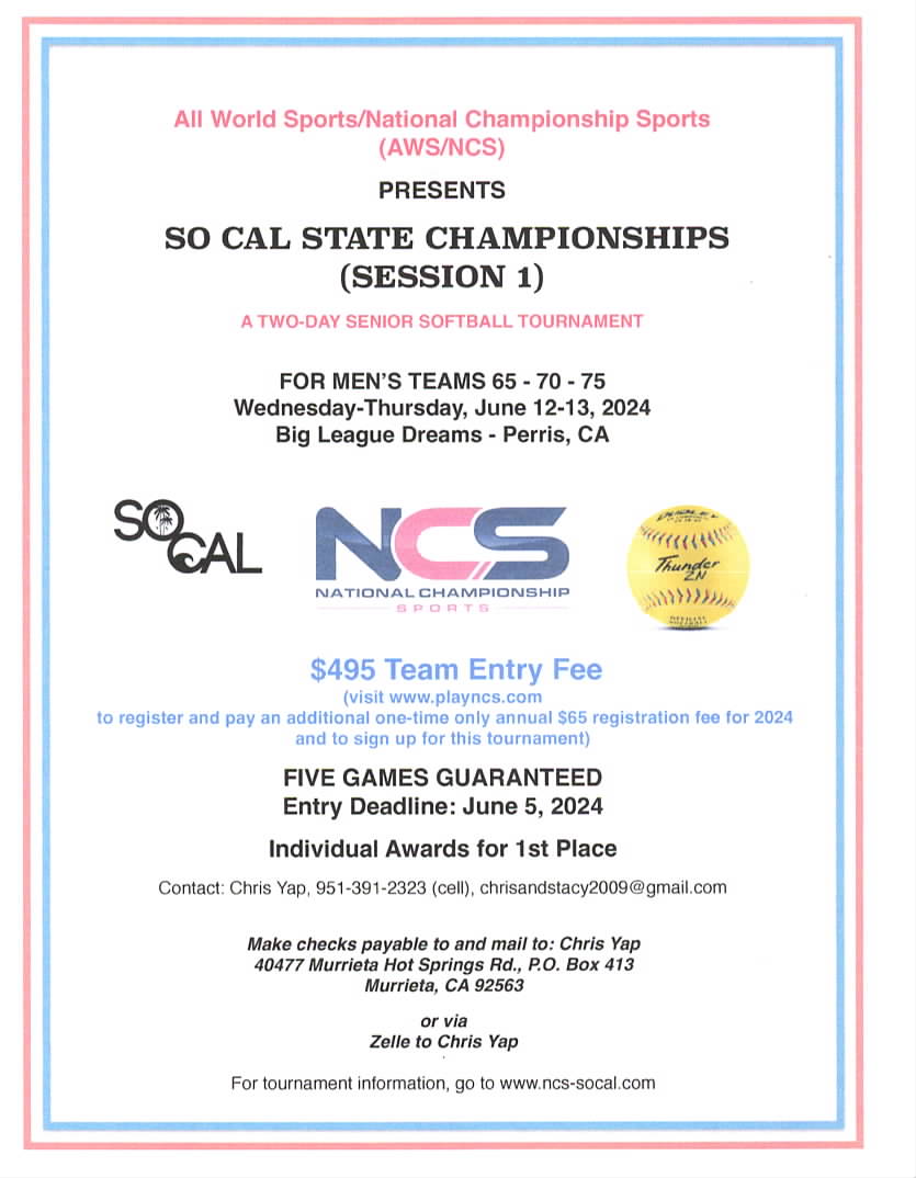 So Cal State Championships (Session 1) Logo