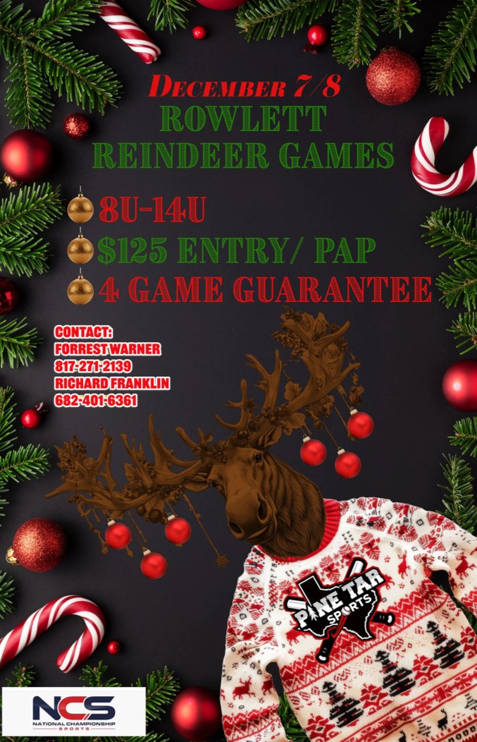 Rowlett Reindeer Games Logo