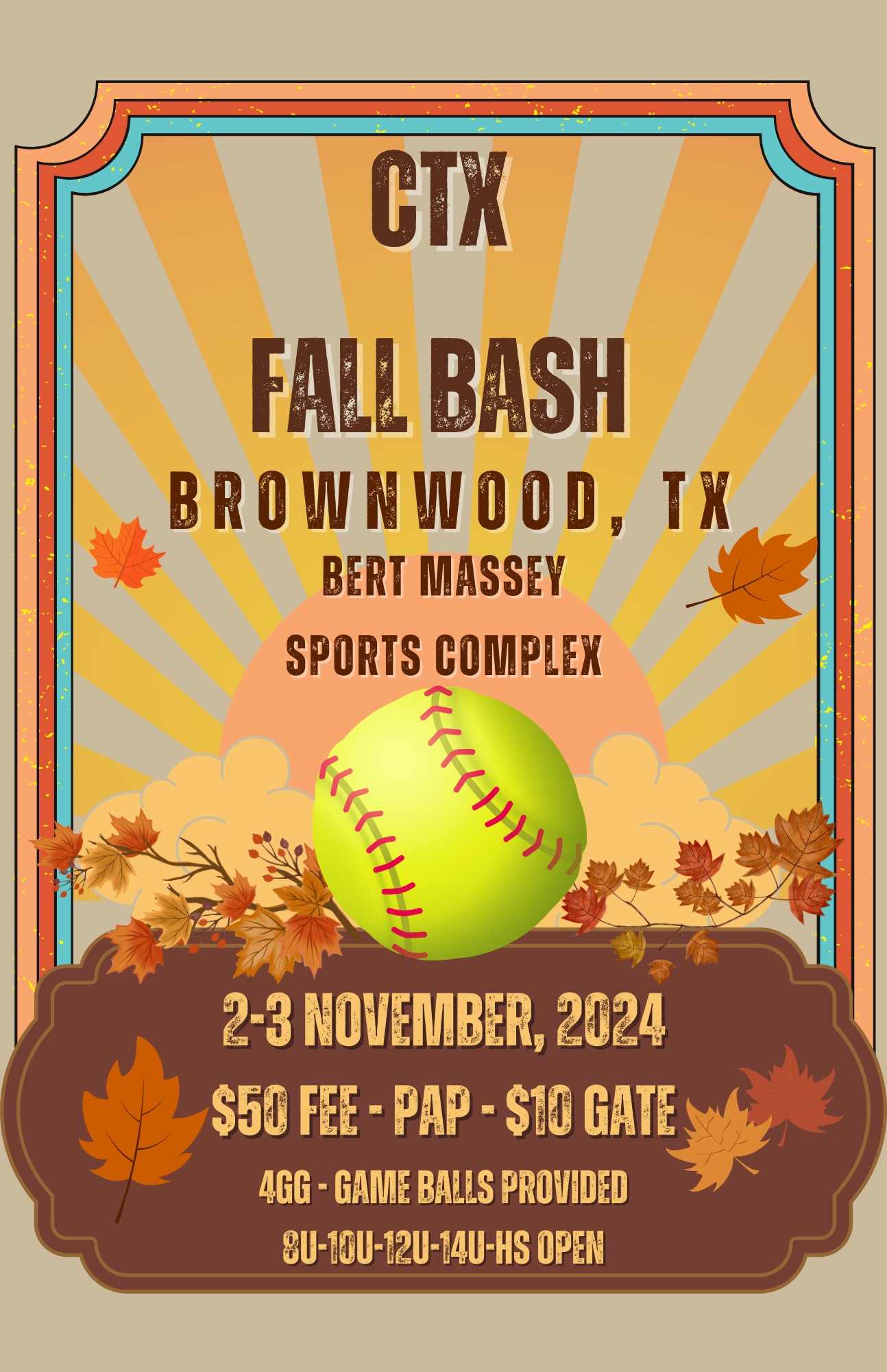 CTX FALL BASH ($50 TEAM ENTRY) Logo