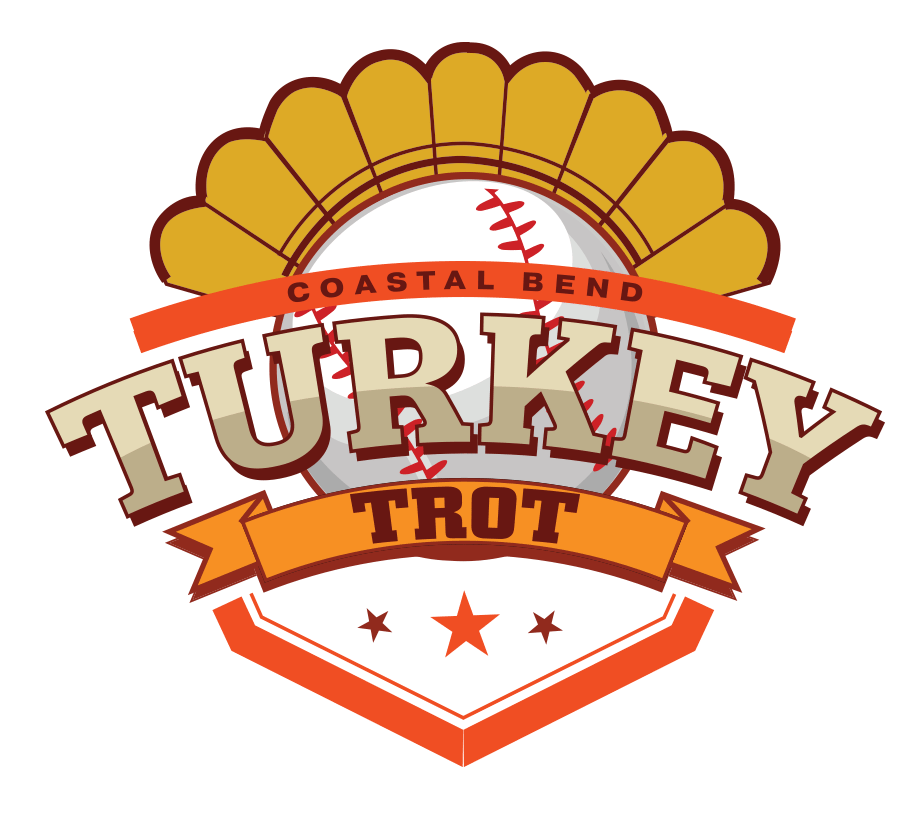 COASTAL BEND TURKEY TROT BASEBALL CLASSIC Logo