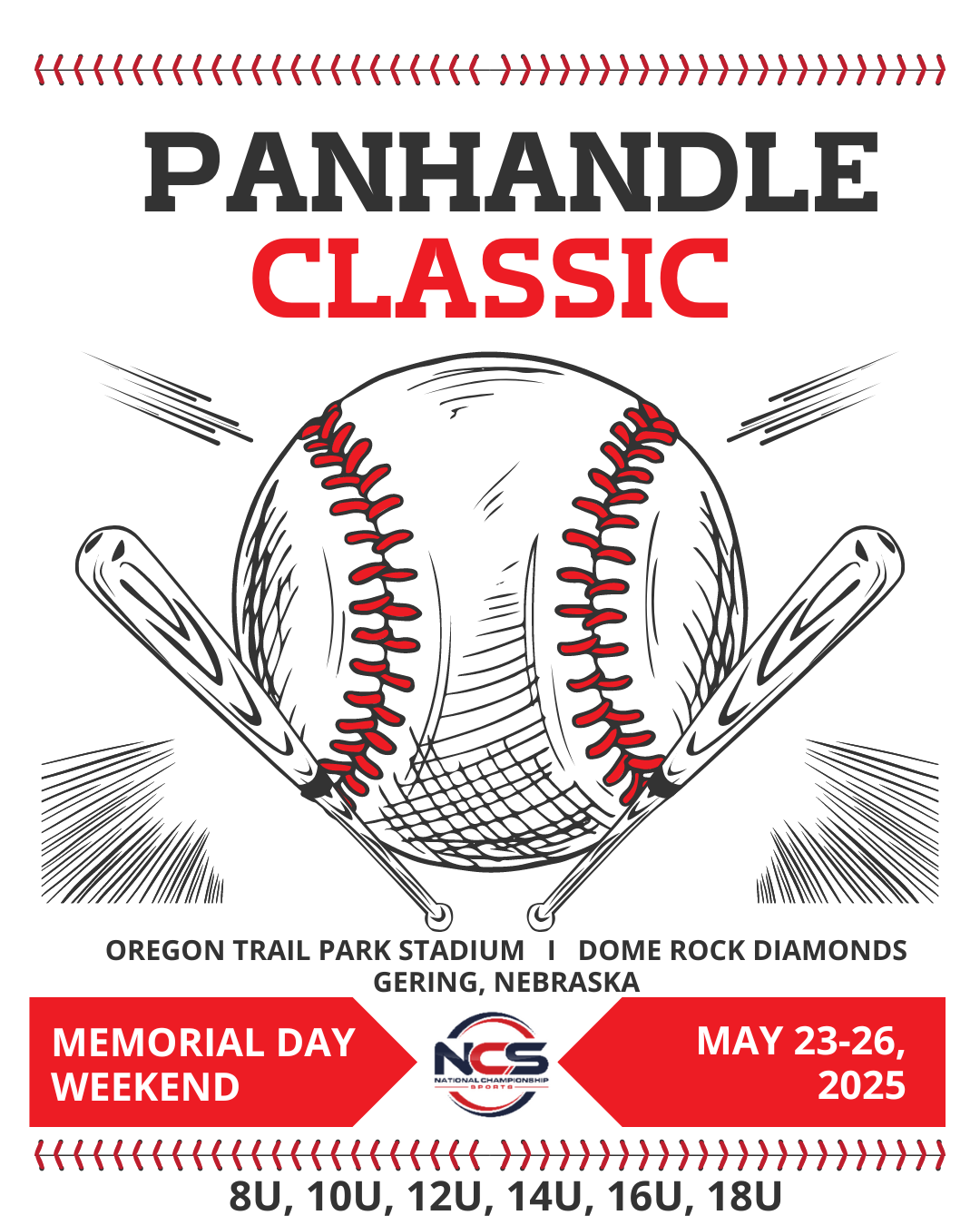 2025 Panhandle Memorial Day Classic Logo