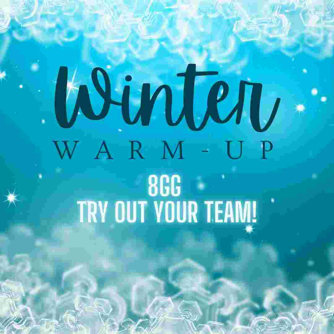 Winter Warm-Up**NOW a 1 DAY SATURDAY!!** Logo