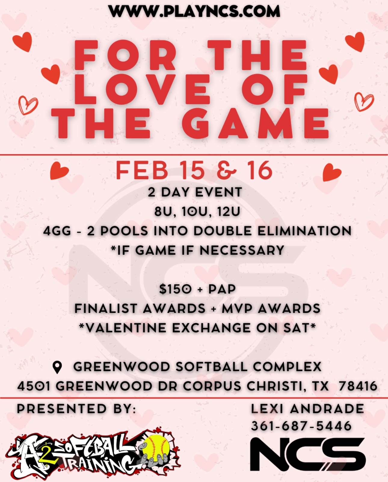 FOR THE LOVE OF THE GAME Logo