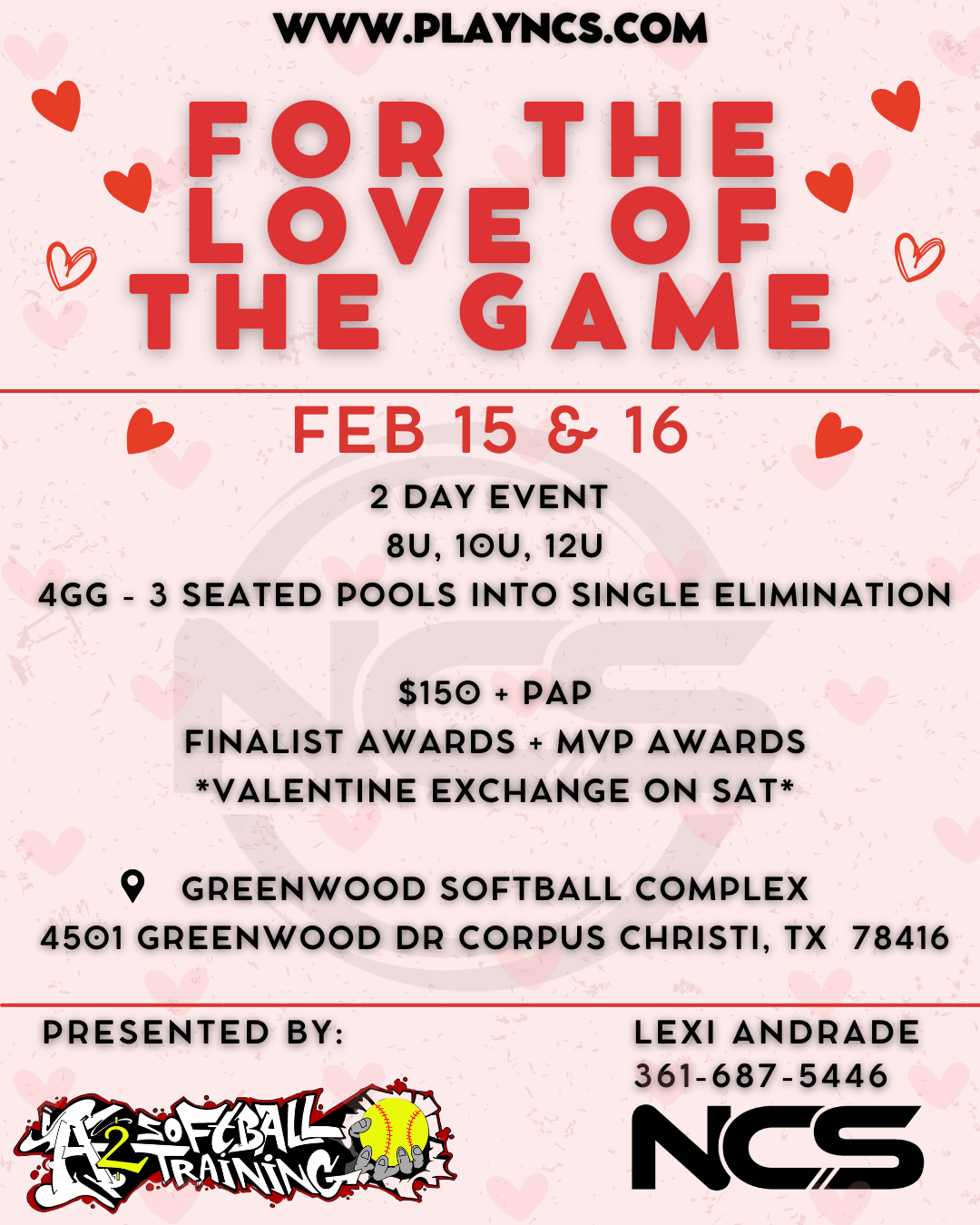 FOR THE LOVE OF THE GAME Logo