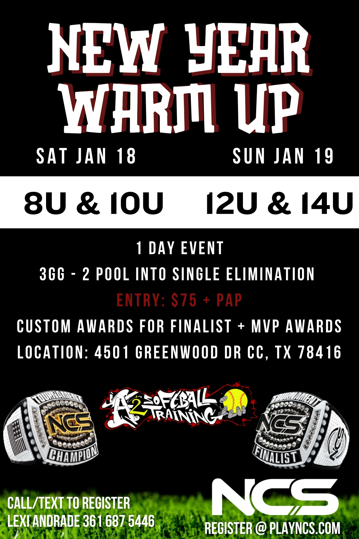 NEW YEAR WARM UP Logo