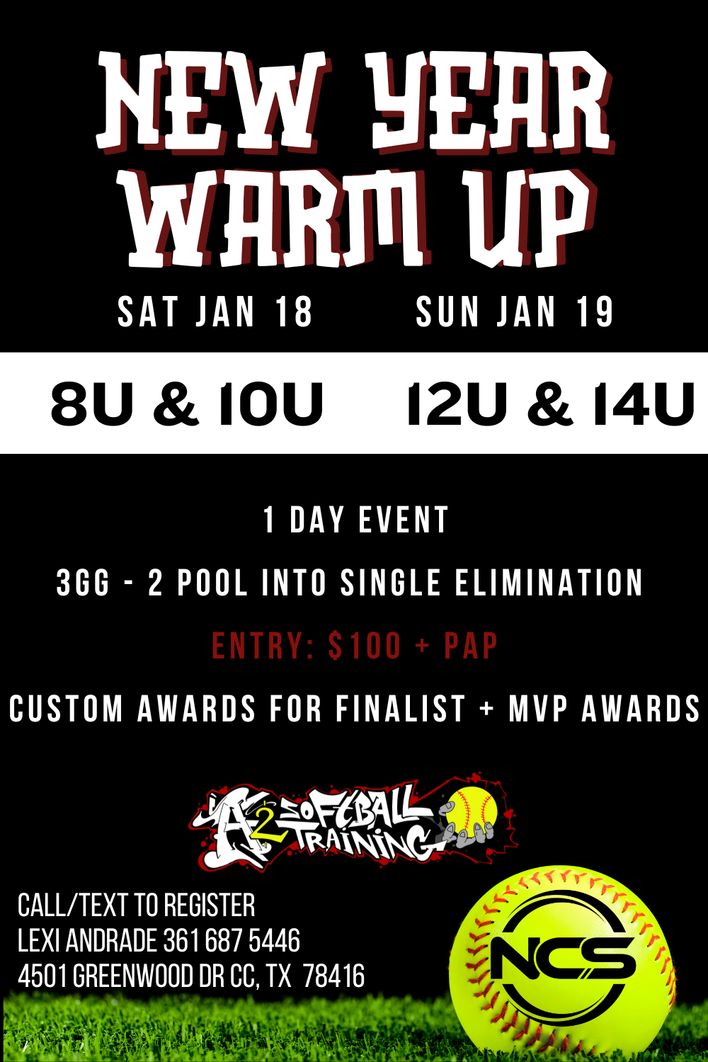 NEW YEAR WARM UP Logo