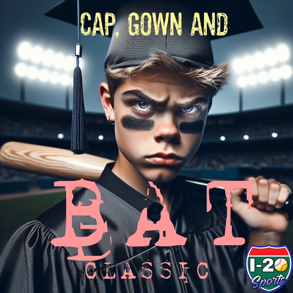 Cap, Gown, and Bat Classic (includes 8u Kid Pitch) *Best of the Best Qualifier* Logo