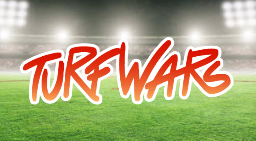 TURF WARS @ The CREEKS! Logo