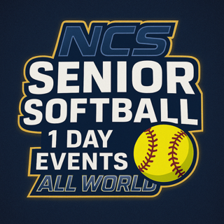 Senior Softball Men's 1 Day Backyarders Logo