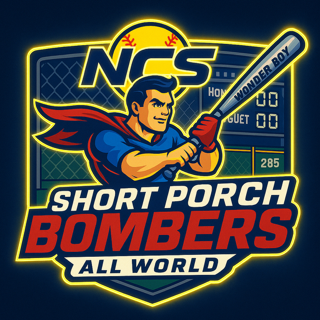 SHORT PORCH BOMBERS 1 Day Backyarder Logo