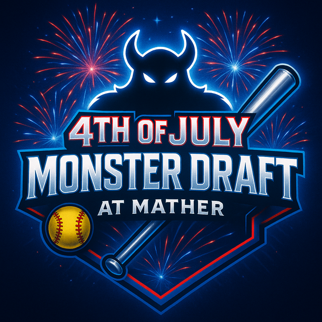 4th of July Adult Draft Event Logo