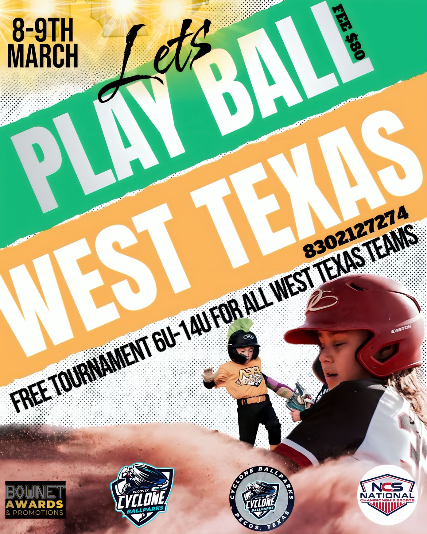 Let’s Play Ball West Texas FREE EVENT!!! PAP Logo