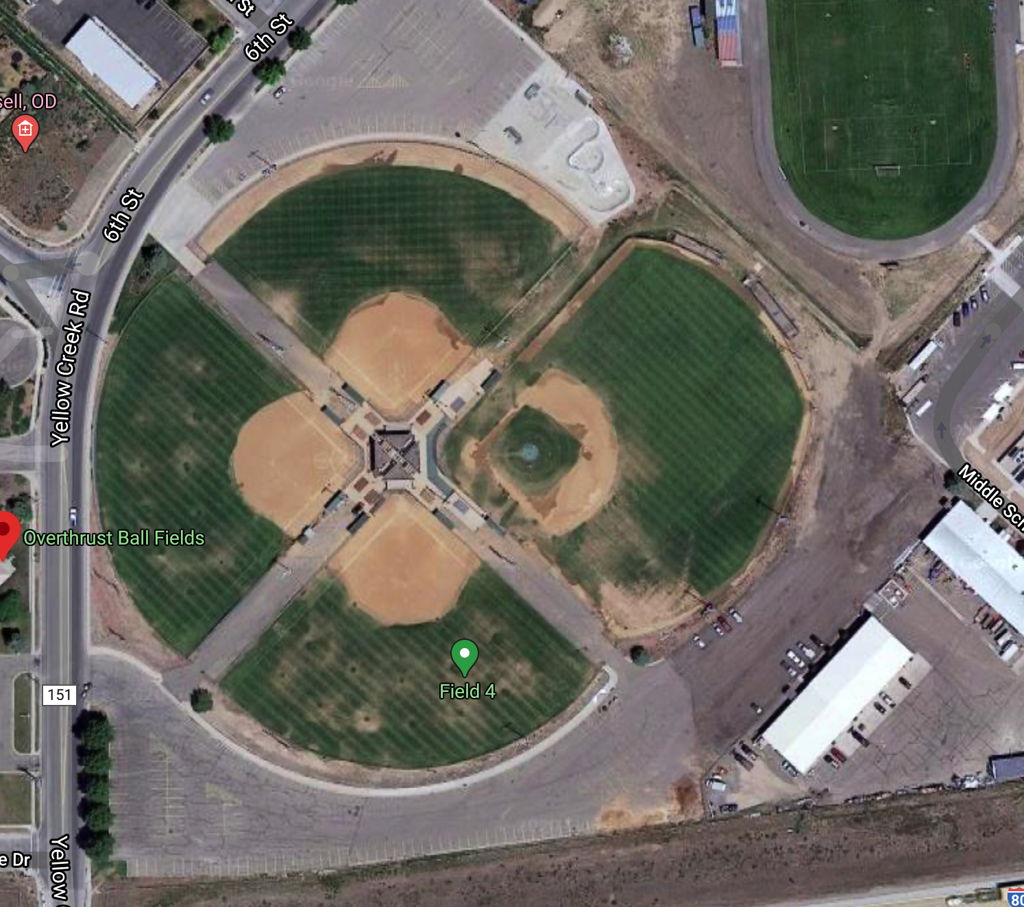 Overthrust Ball Fields