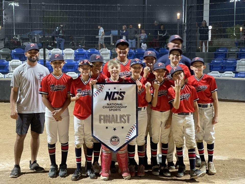 National Championship Sports Baseball Placentia Mustangs Alam 12U D2