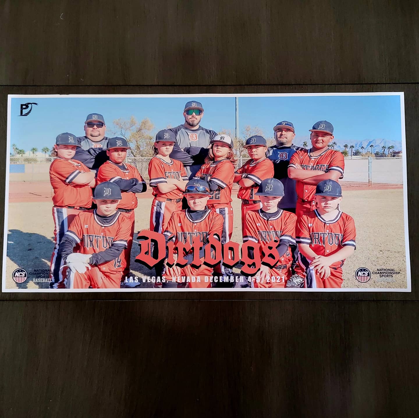 National Championship Sports Baseball Dirtdogs 11U D3