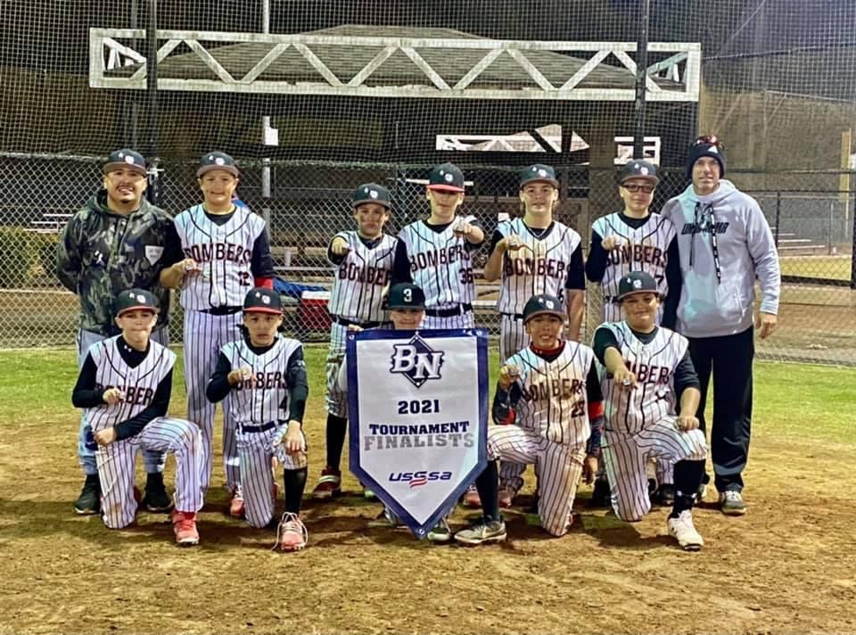 National Championship Sports Baseball Garland Bombers 12U D1