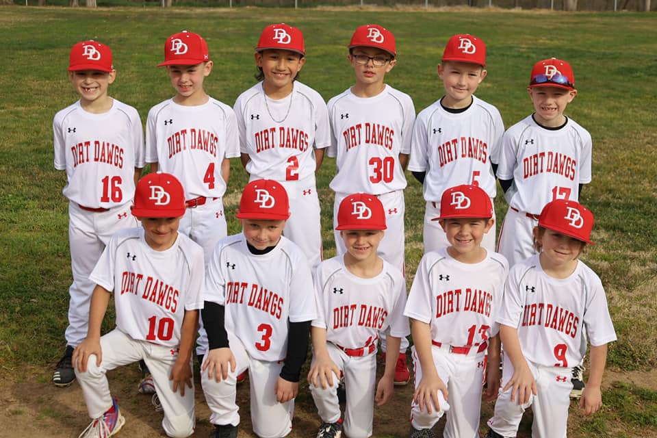 National Championship Sports Baseball Dirt Dawgs 8U D3 KP
