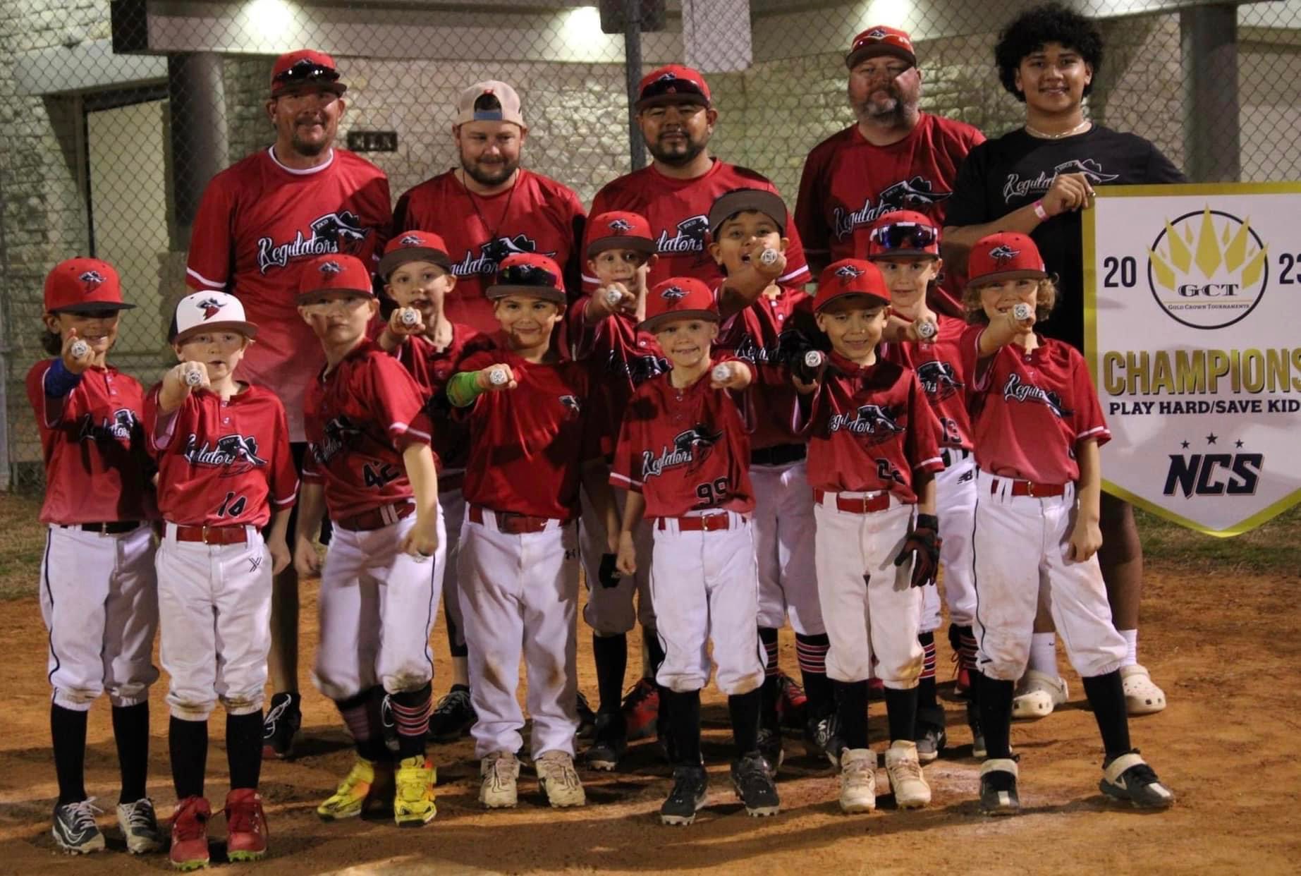 National Championship Sports Baseball JoCo Regulators 8U D3 KP