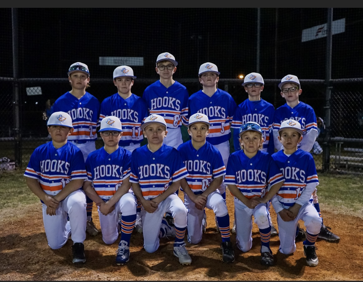 National Championship Sports Baseball Red River Hooks 10U D3