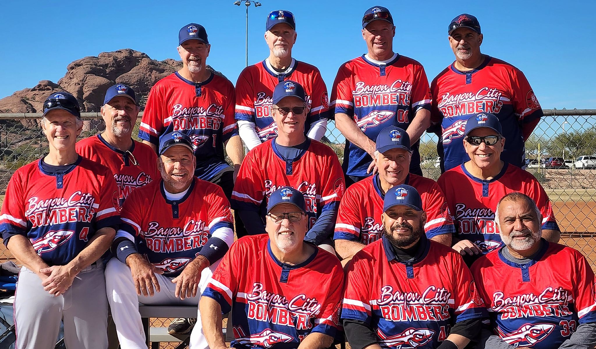 National Championship Sports Slowpitch Bayou City Bombers 60s