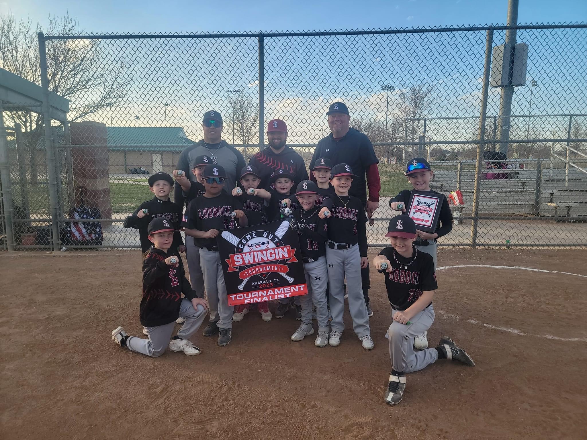 National Championship Sports Baseball Lubbock Sliders 8U D3 KP