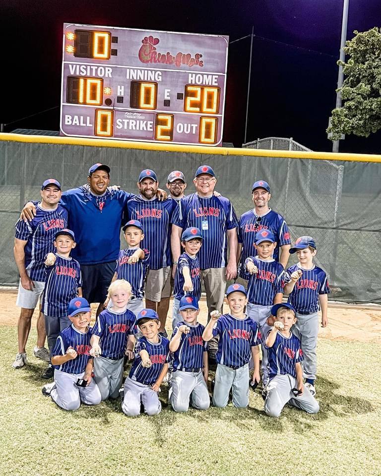 National Championship Sports Baseball Grapevine Mustangs Blue 8U