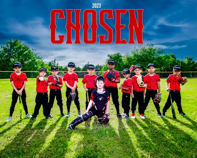 National Championship Sports Baseball Chosen 6U D3