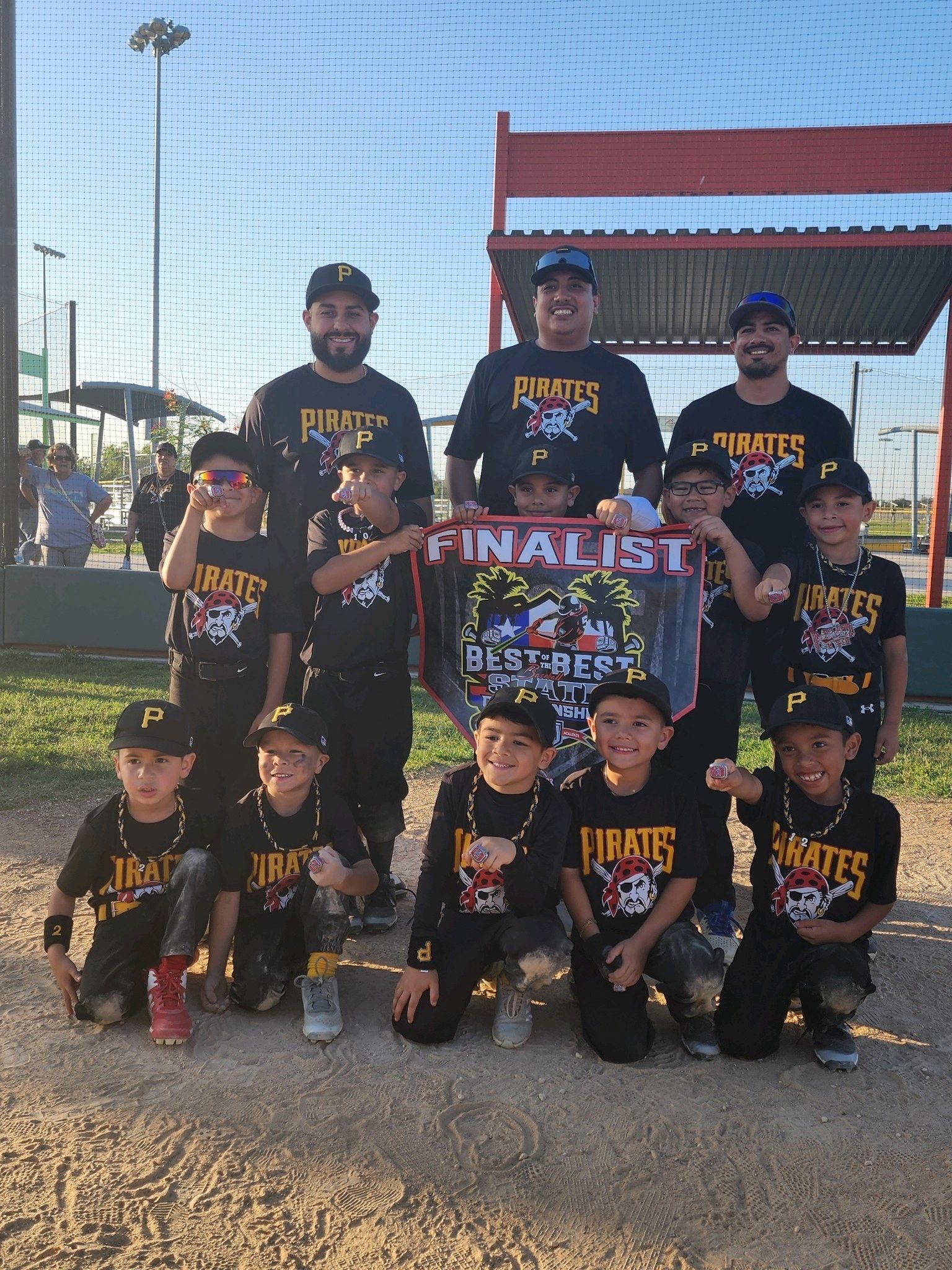 National Championship Sports Baseball Harlingen Pirates 6U D3