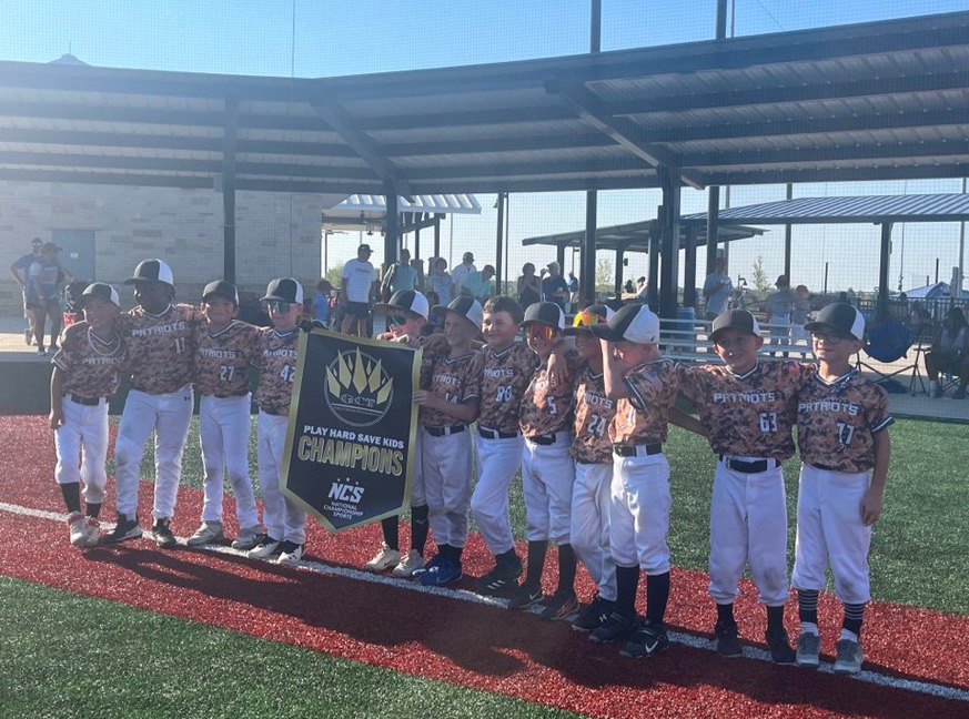 National Championship Sports Baseball Midlothian Patriots 7U REC CP