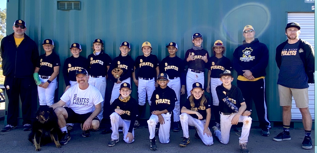 National Championship Sports | Baseball | San Diego Pirates Silver | 12U D1