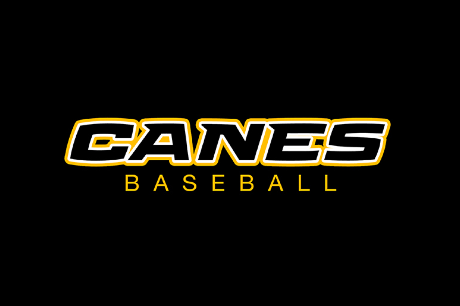 National Championship Sports | Baseball | Canes MidSouth 8U Black | 9U D3