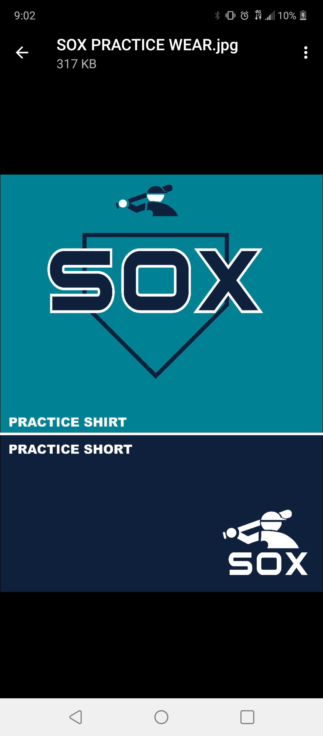 National Championship Sports Baseball Solar Sox 11U D2