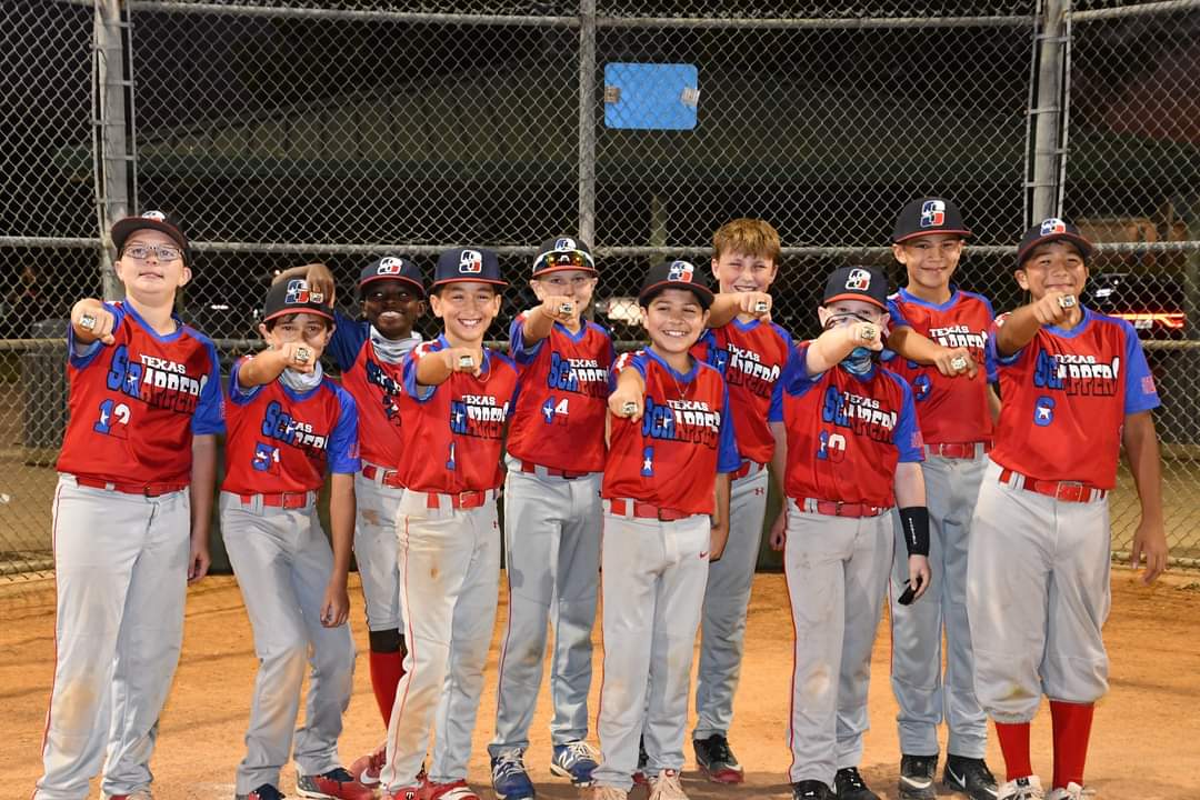 National Championship Sports Baseball Texas Scrappers 12U D2