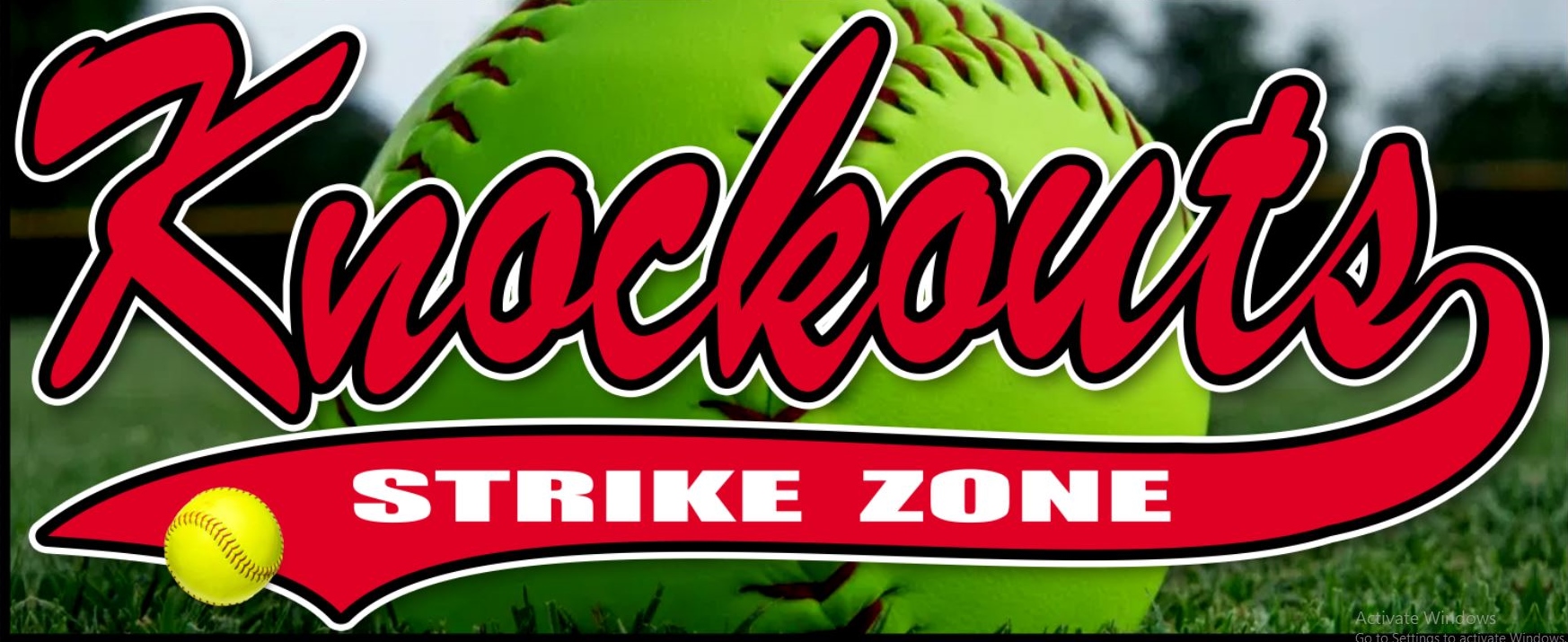 National Championship Sports Fastpitch Strike Zone Knockouts WARD